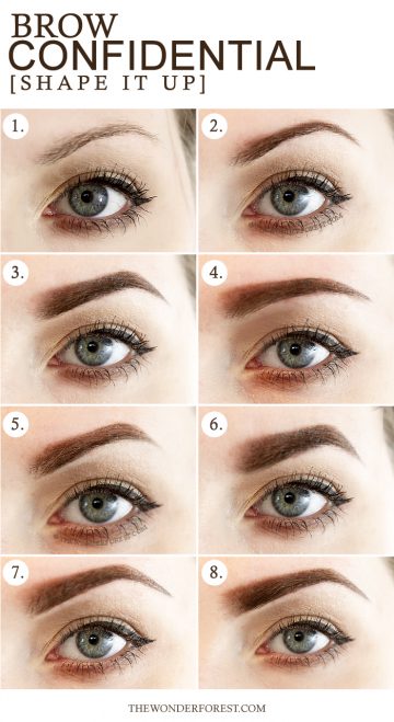 eyebrow shapes