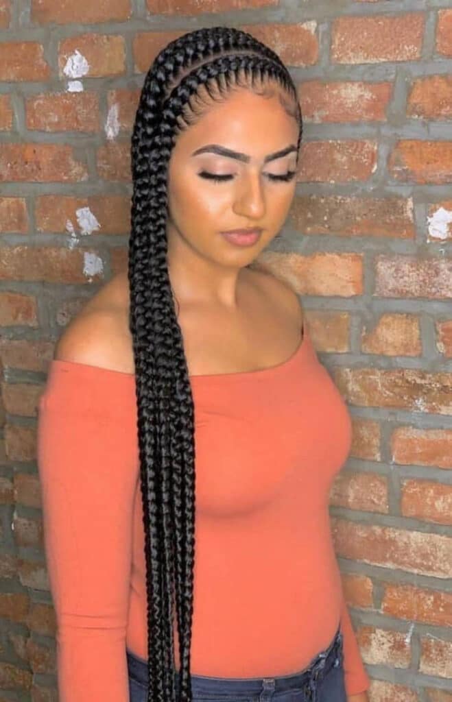  50 Stunning Lemonade Braids Hairstyles to Try Right in 2023