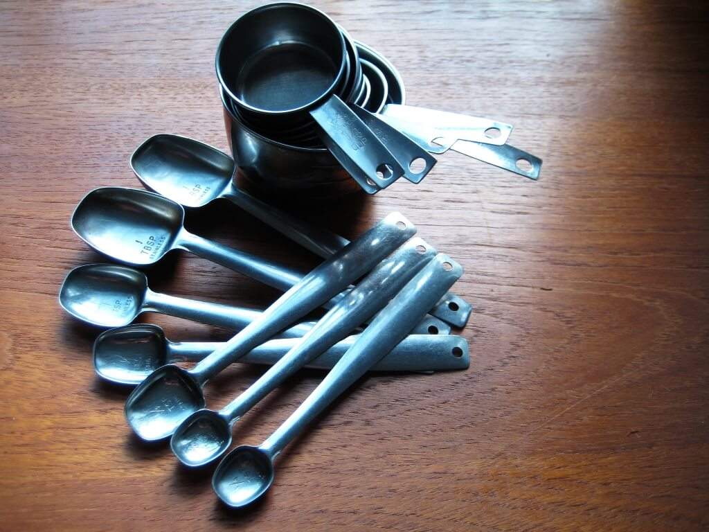 Tablespoons to cups conversion